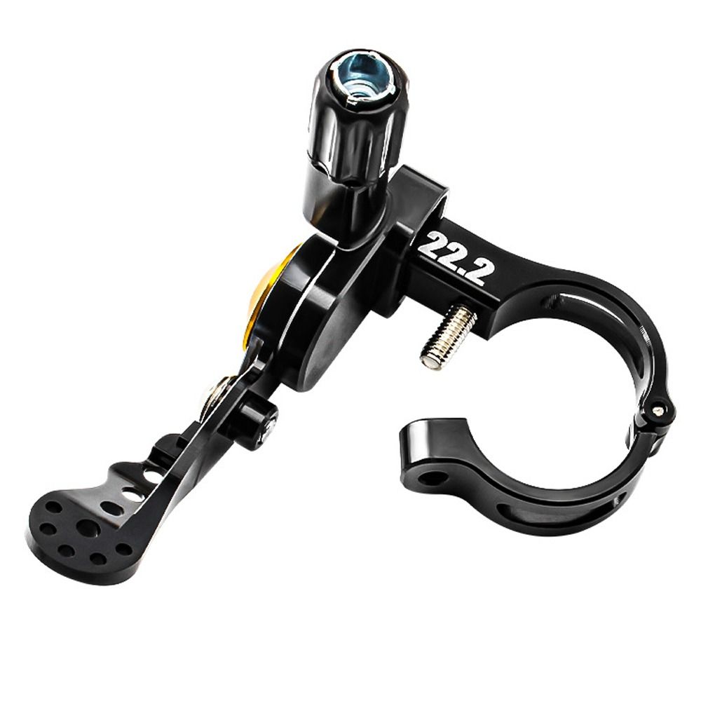Dropper Post Remote - 22,2mm/24mm Fahrrad-Sattelstütze mit Fernbedienung, Verstellbarer Aluminium-Legierungs-MTB-Dropper-Sattelstützenhebel