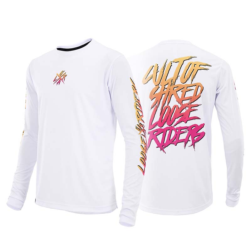 Mountain Biking Jerseys Men - 2023 Loose Rider Herren Langarm-Trikot BMX