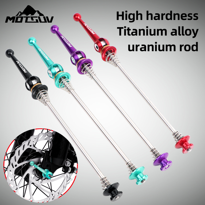 Mountain Biking Stuff - MOTSUV Mountainbike Schnellspanner CNC Titan-Achse Ultraleichter