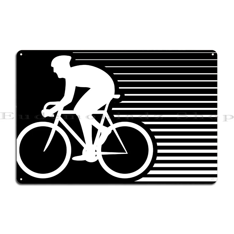 Mountain Biking Europe - Fahrrad Mountainbike Straße Metall Zeichen Malerei