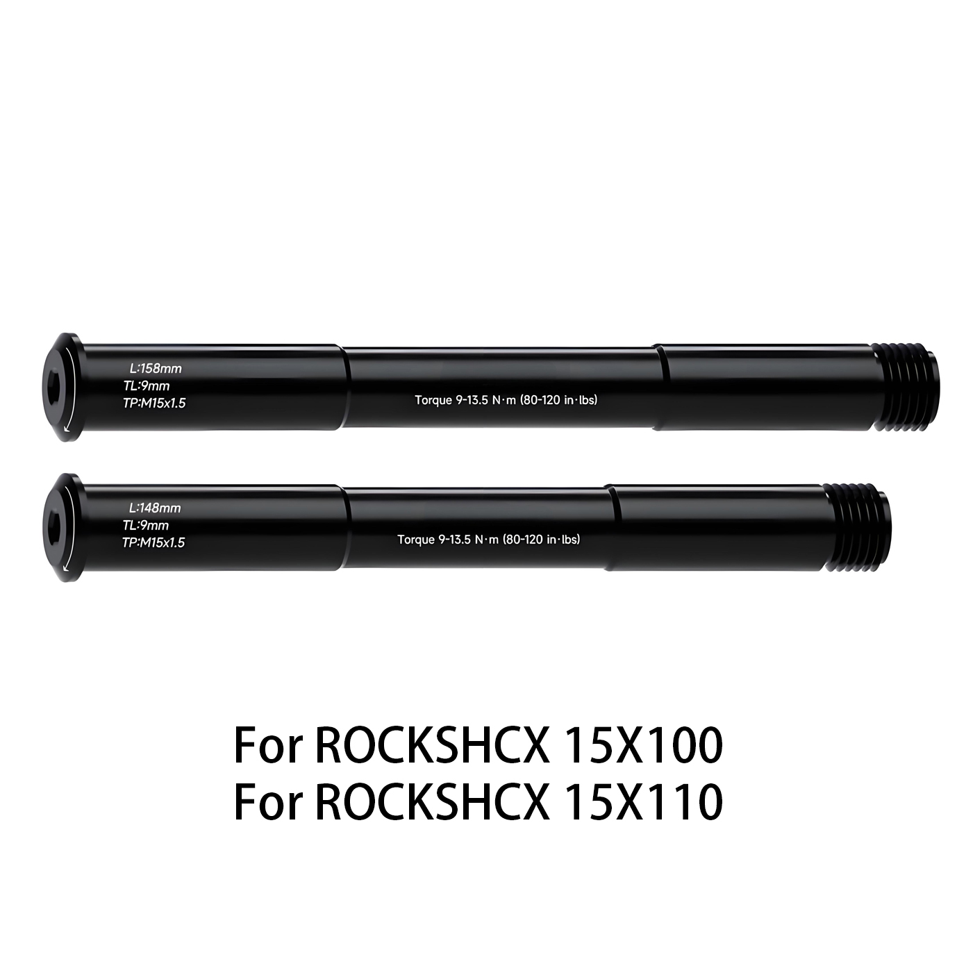 Mountain Biking Stuff - Mountainbike Steckachse 158mm Vordernaben Rohr Boost