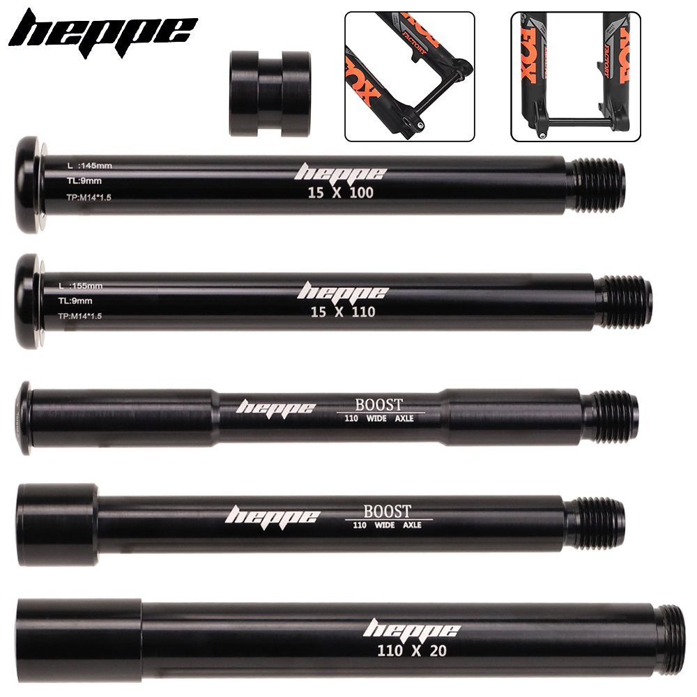 Mountain Biking Stuff - HEPPE Fahrrad 15x100/110 20x110 Steckachse MTB