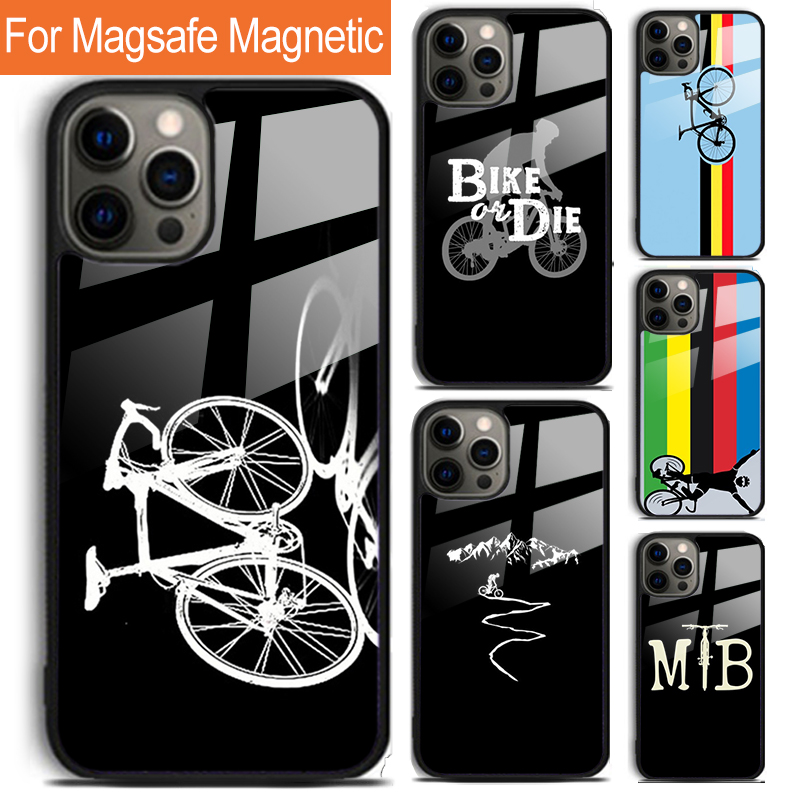 Mountain Biking Cartoon - Mountainbike Radfahren Radfahrer Handyhülle für iPhone