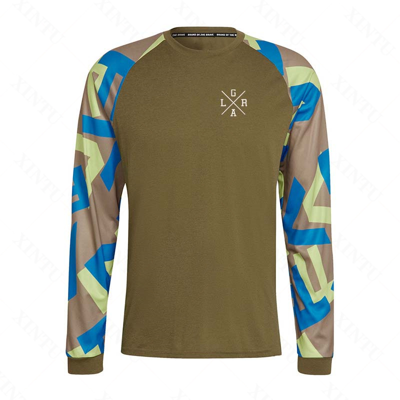 Herren Motorrad-Langarmtrikot  – Mountain Biking Jerseys Men Bewertung und Preis