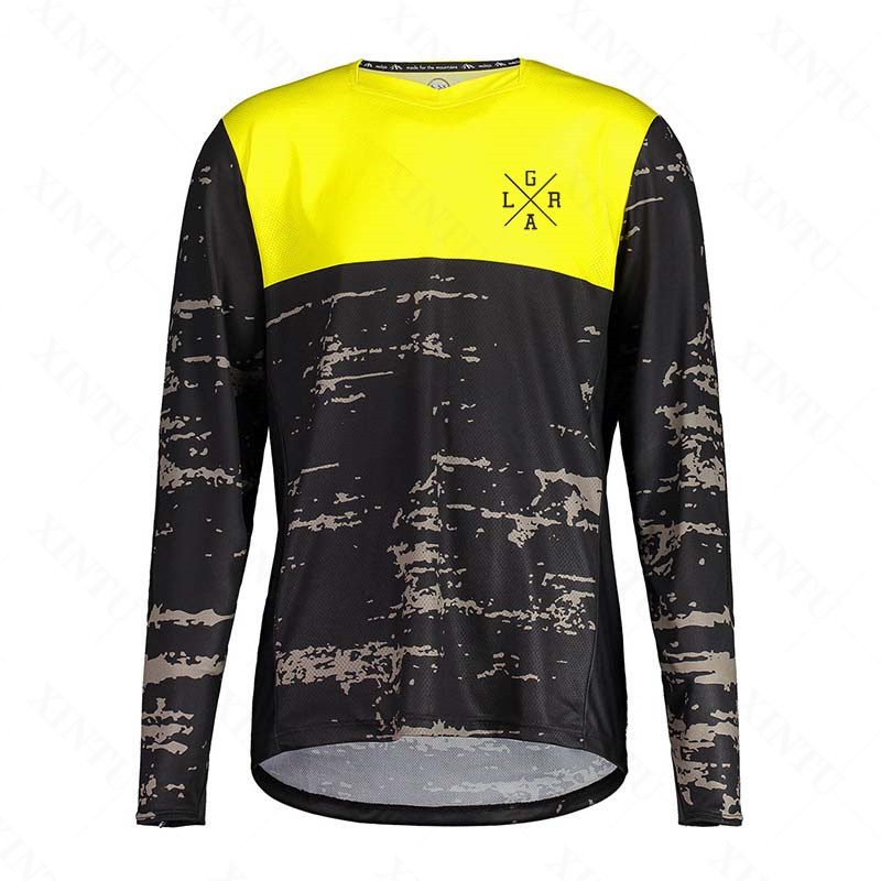 Herren Motorrad-Langarmtrikot  – Mountain Biking Jerseys Men Bewertung und Preis