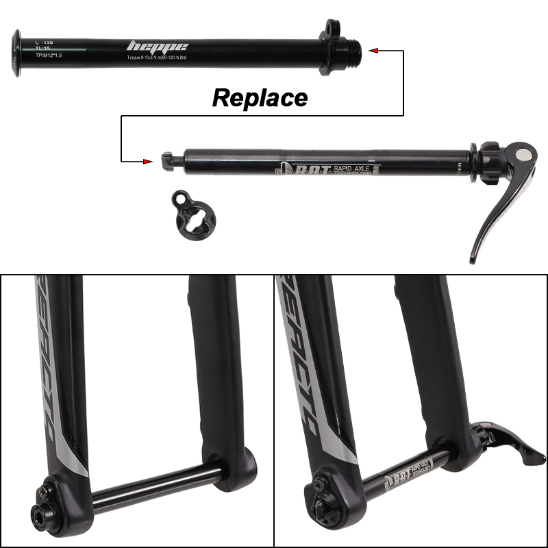HEPPE Rennrad Steckachse 12x10 – Mountain Biking Stuff Bewertung und Preis