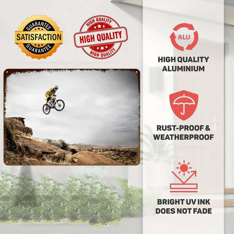 Mountainbike 3D-Blechposter, p – Mountain Biking Europe Bewertung und Preis