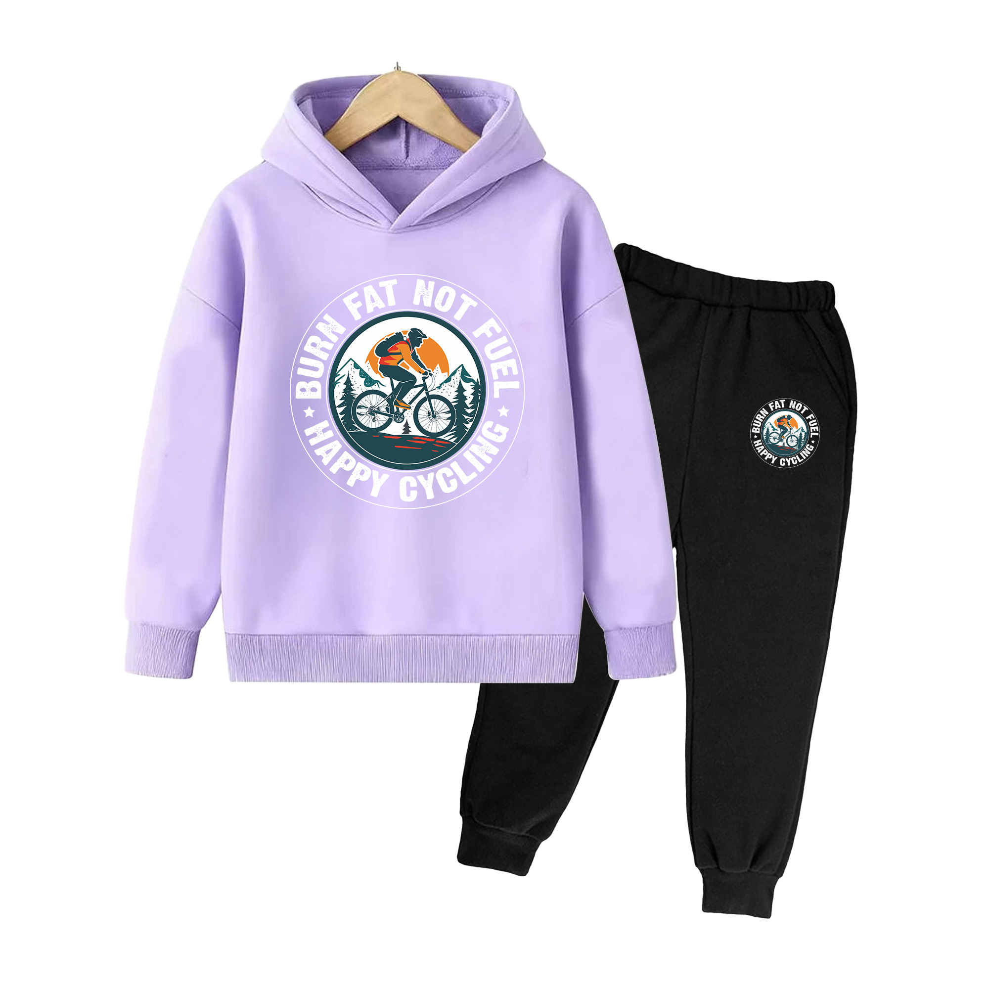 Kinder Mountainbike-Print Hood – Mountain Biking Cartoon Bewertung und Preis