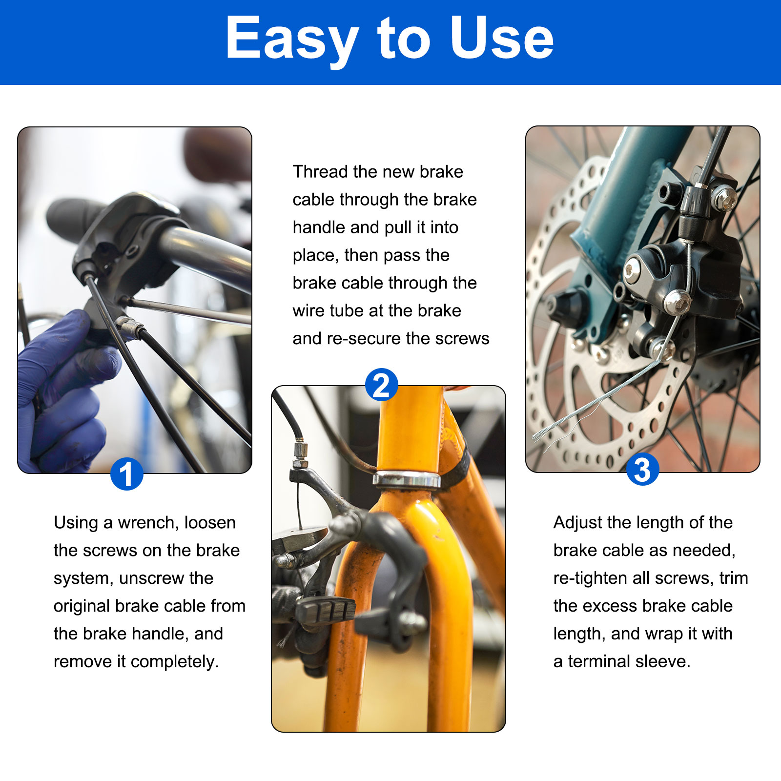 2 m/2,5 m Fahrrad-Brems- und S – Mountain Biking Stuff Bewertung und Preis