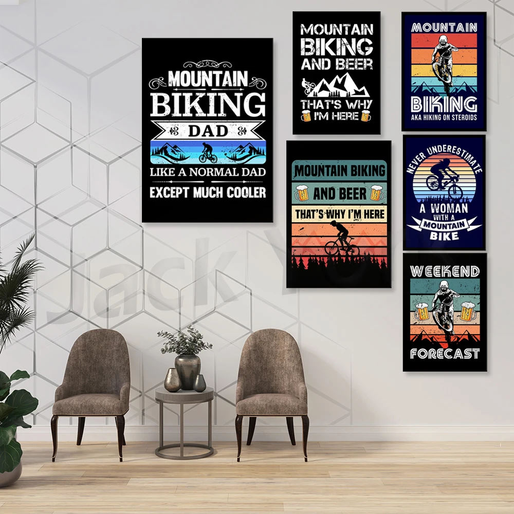Go Mountain Bike Druck Leinwan – Mountain Biking Europe Bewertung und Preis