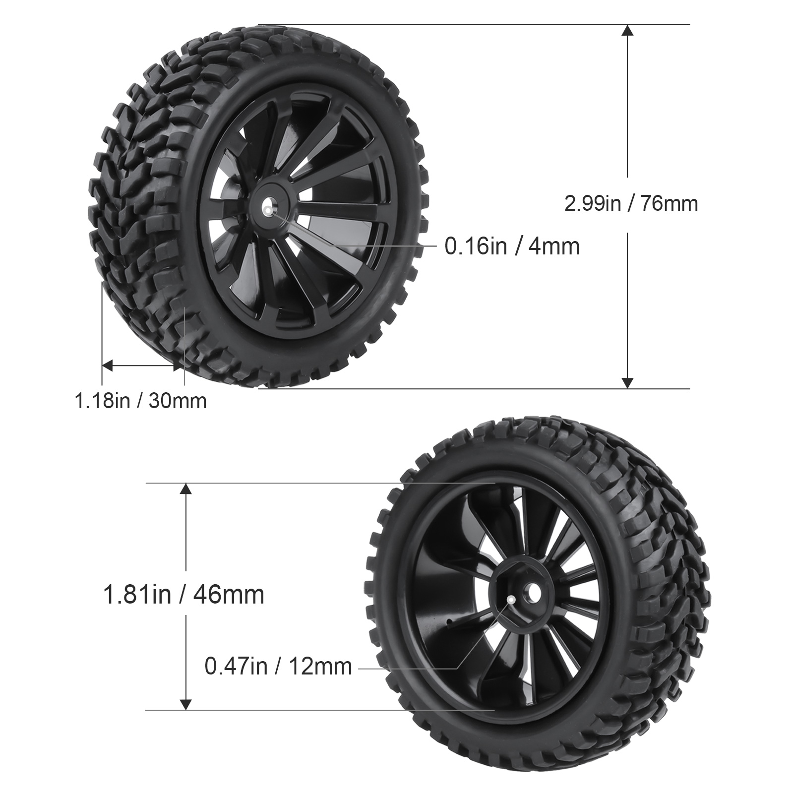 HobbyPark Außendurchmesser 2,9 – Tire Insert Foam Bewertung und Preis