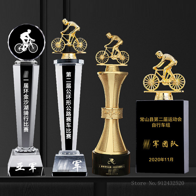 Kreative Sport-Fahrradtrophäen – Mountain Biking Europe Bewertung und Preis